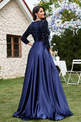 Robe Demoiselle D'Honneur Ligne A Jupe Ample Bustier À Paillettes Ceinture À Boucle-