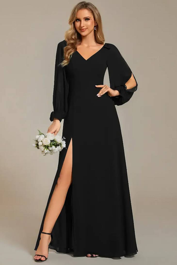 ASOS DESIGN - Robe longue à col montant et ceinture froncée - Vieux ASOS DESIGN - Robe longue à col montant et ceinture froncée - Vieux