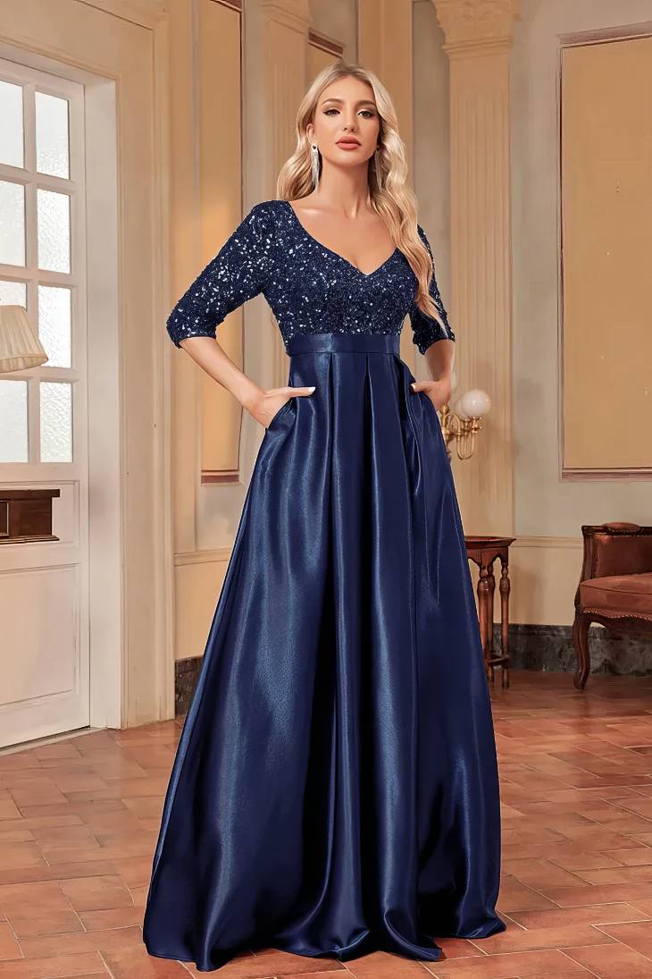 Demoiselle Robe Invitéde Mariage Bleu Dress It Hippie Robe Bleu